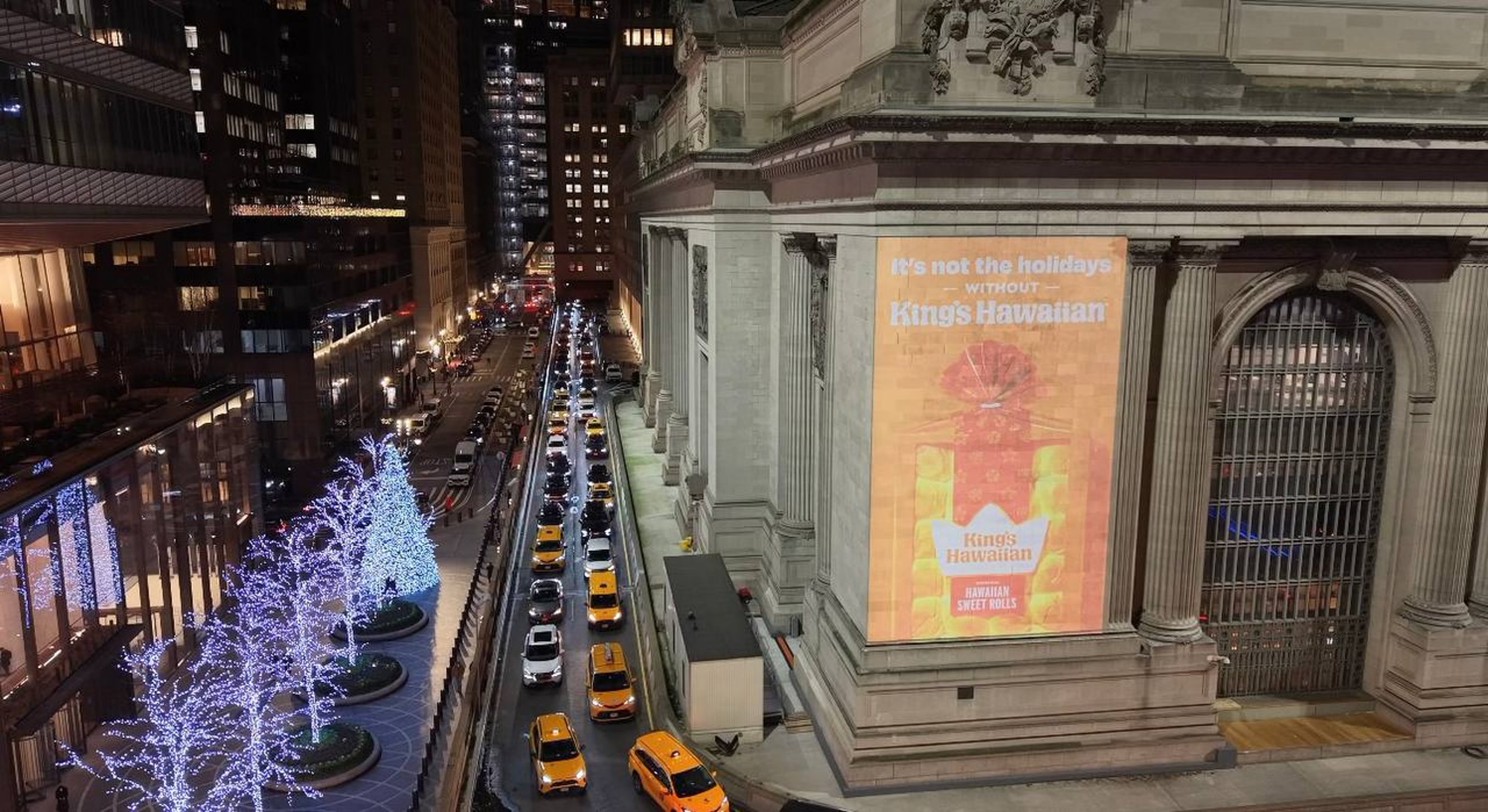 Grand Central Terminal projection
